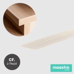 BORDO DI FINITURA NEVADA OAK Rivestimento per Scale Interne - Confezione 2 Pezzi-0