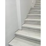 Confezione 3 GRADINI LIGHT GREY STONE Rivestimento Scale Interne Fai da te - Larghezza max 100 cm-80442