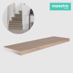 Confezione 3 GRADINI LOUSIANA OAK Rivestimento Scale Interne Fai da te - Larghezza max 130 cm-0