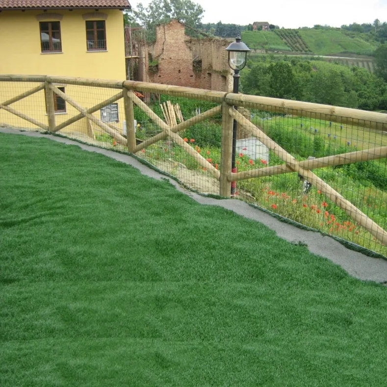 Onlywood Staccionata in Legno a Croce Sant'Andrea in Pino. Dimensioni (misure L 150 centimetri x H 150 centimetri). Modulo continuativo con 1 piantone-80707