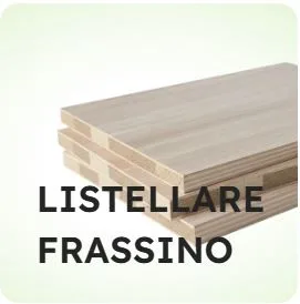 Onlywood Pannelli Listellari Placcato Frassino – SU MISURA