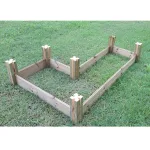 Onlywood Orto rialzato componibile LEGORTO - Perlina in Legno trattato larghezza 150 x 13 cm - Spessore 2 cm - foto 3