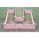 Onlywood Orto rialzato componibile LEGORTO - Perno in Legno trattato Altezza 40 cm -82358
