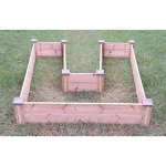 Onlywood Orto rialzato componibile LEGORTO - Perlina in Legno trattato larghezza 100 x 13 cm - Spessore 2 cm - foto 3