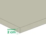 Onlywood Ante su Misura in Legno melaminico Rovere Grigio Spazzolato Glascow - foto 4