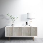 Onlywood Ante su Misura in Legno melaminico Rovere Grigio Spazzolato Glascow-0