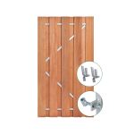 Porta da giardino in Legno Tropicale HARDWOOD 100 x 180 h. cm-82936