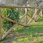 Onlywood Staccionata in Legno Croce Sant'Andrea in Pino PREZZO a Campata 150/200 cm - foto 17