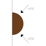 Onlywood Staccionata in Legno Rustica a 1 traversa mezzi pali + corrimano in Castagno Scortecciato-83941
