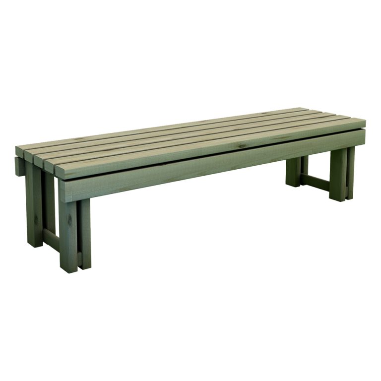 Panchine Arredo Urbano SQUARE in Legno Trattato 190 x 54 x 48 h cm-0