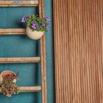 Onlywood Rivestimento in Legno per Esterni in Teak PETTINE - Effetto Cannettato-83086