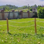 Onlywood Staccionata con corda in Pino-0