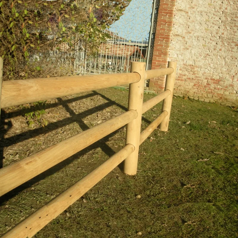 Onlywood Staccionata a 3 traverse in Castagno Tornito-0