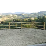 Onlywood Staccionata in Legno a 3 traverse in Pino PREZZO a Campata 150/200 cm - foto 6