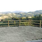 Onlywood Staccionata in Legno a 3 traverse in Pino-83975