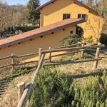 Onlywood Staccionata in Legno Valdostana a pali interi in Pino PREZZO a Campata 150/200 cm - foto 5