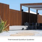 Onlywood Rivestimento in Legno per Esterni Pino Thermowood QUICKSUN - Effetto Frangivista-83065