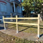 Onlywood Staccionata in Legno Valdostana con Pali Quadri in Pino-0