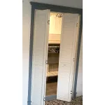 Onlywood Anta per Armadio a Muro a Persiana 51 x 205 cm in Legno verniciato Bianco - foto 27