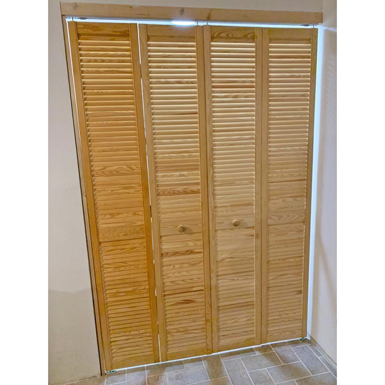 Onlywood Anta per Armadio a Muro a Persiana 510 x 2050 mm in Legno Naturale-0