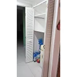 Onlywood Anta per Armadio a Muro a Persiana 51 x 205 cm in Legno verniciato Bianco - foto 31
