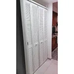 Onlywood Anta per Armadio a Muro a Persiana 51 x 205 cm in Legno verniciato Bianco - foto 32