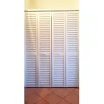 Onlywood Anta per Armadio a Muro a Persiana 51 x 205 cm in Legno verniciato Bianco - foto 4