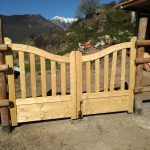 Cancello in Legno Pedonale modello GAND 100 x 130 cm-85698