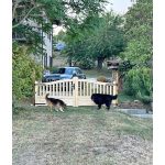 Cancello in Legno Doppio modello GAND 350 x 130 cm-85759