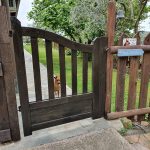 Cancello in Legno Pedonale modello GAND 100 x 130 cm-85701