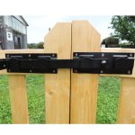 Cancello in Legno Doppio modello GAND 350 x 130 cm-85758