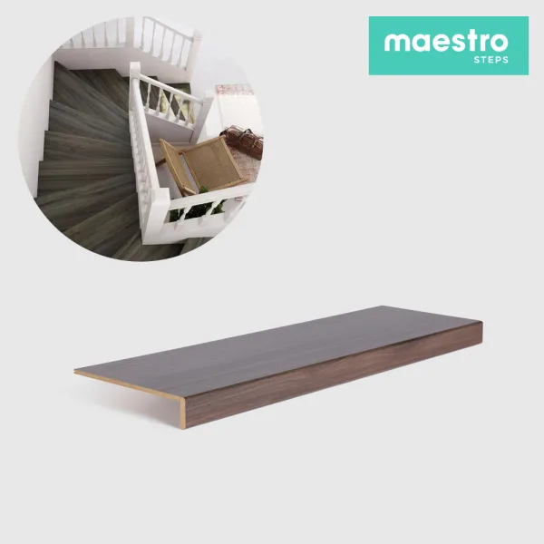 GRADINO ARIZONA OAK Rivestimento Scale Interne Fai da te - Larghezza max 100 cm-0