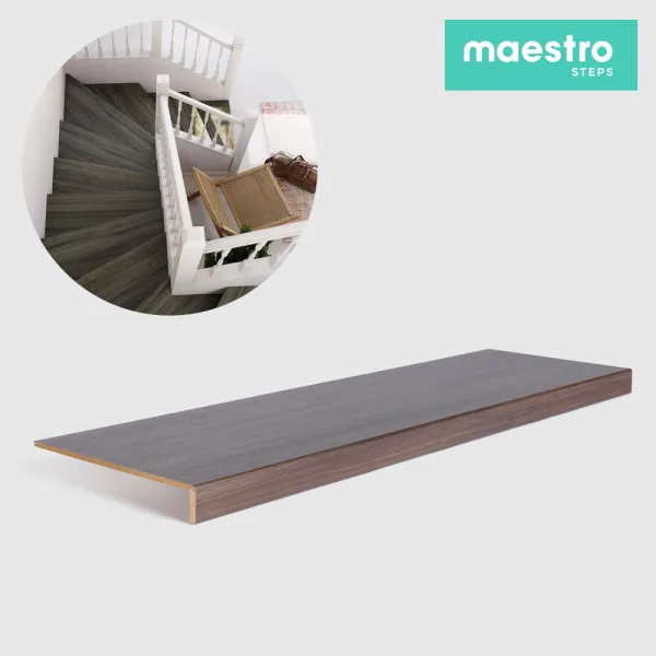 GRADINO ARIZONA OAK Rivestimento Scale Interne Fai da te - Larghezza max 130 cm-0