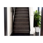 GRADINO DARK GREY STONE Rivestimento Scale Interne Fai da te - Larghezza max 100 cm-85258