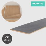 PIANEROTTOLO DARK GREY STONE Rivestimento per Scale Interne - Confezione 1,38 MQ-0