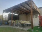 Onlywood Pergola autoportante MODERN in Legno Pino Trattato per Coperture Leggere – ANCHE SU MISURA - immagine 6