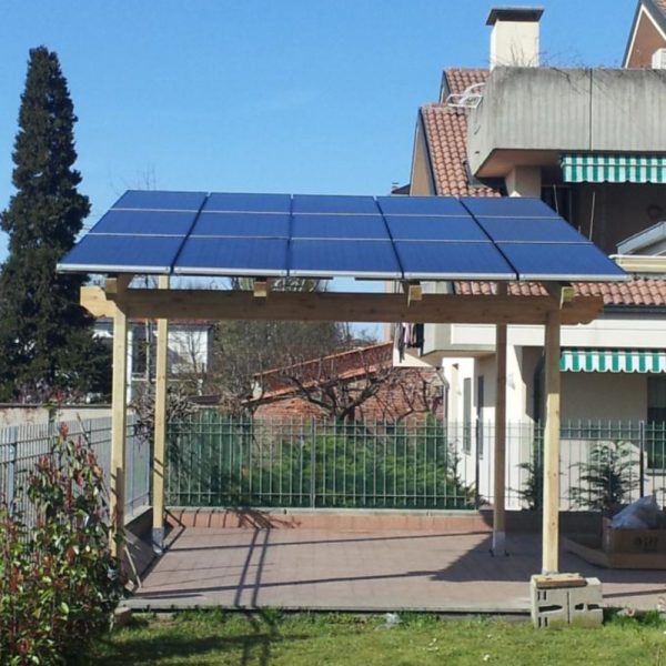 Onlywood Pergola in Legno Autoportante STRONG in Pino Trattato per Coperture Extra Pesanti - ANCHE SU MISURA-0