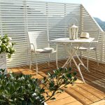 Pannello Frangivista Legno trattato DELUXE 180 x 87 h. cm Verniciato Bianco-86329