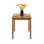 Tavolo in legno Massello Quadrato - Dimensioni 68 x 68 x 75 h. cm-0