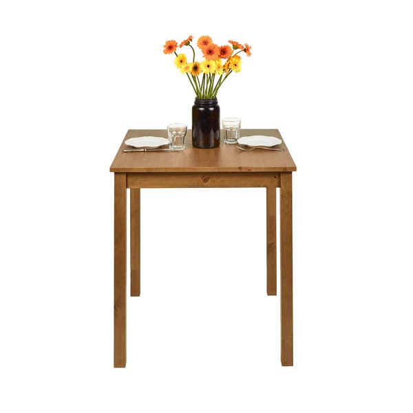 Tavolo in legno Massello Quadrato - Dimensioni 68 x 68 x 75 h. cm-0