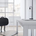 Scrivania in legno Massello rettangolare verniciata Bianca - 2 Dimensioni disponibili-87933