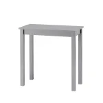 Scrivania in legno Massello rettangolare verniciata Grigio Chiaro - 2 Dimensioni disponibili - foto 7