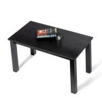 Tavolino da salotto in legno Massello verniciato Nero - 2 Dimensioni disponibili-87990