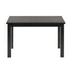 Tavolino da salotto in legno Massello verniciato Nero - 2 Dimensioni disponibili-87991