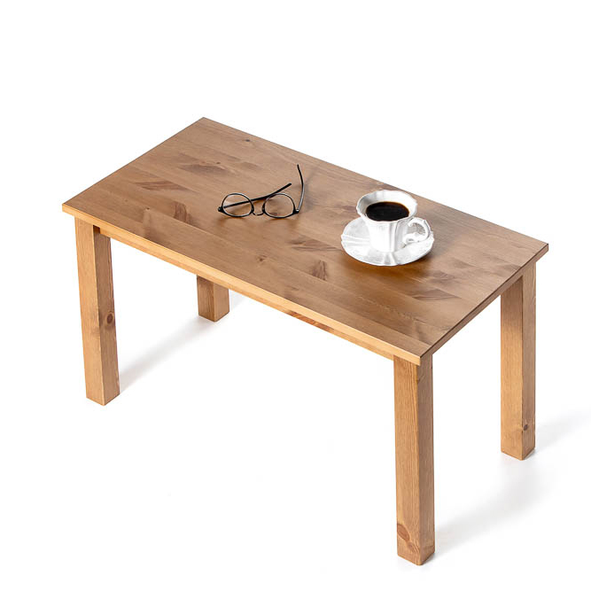 Tavolino da salotto in legno Massello - 2 Dimensioni disponibili-0