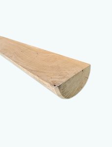 Mezzo Palo legno di CASTAGNO Tornito CERTIFICATO PEFC