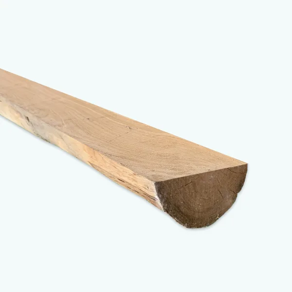 Mezzo Palo in Legno di CASTAGNO Scortecciato CERTIFICATO PREMIUM