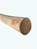 Palo legno di CASTAGNO Scortecciato CERTIFICATO PREMIUM