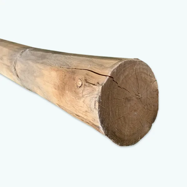 Palo legno di CASTAGNO Scortecciato CERTIFICATO PREMIUM