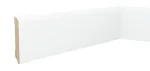 Onlywood Battiscopa Legno BIANCO Laccato RAL 9003 - 70 x 10 mm - Asta da 2,4 Metri - foto 4
